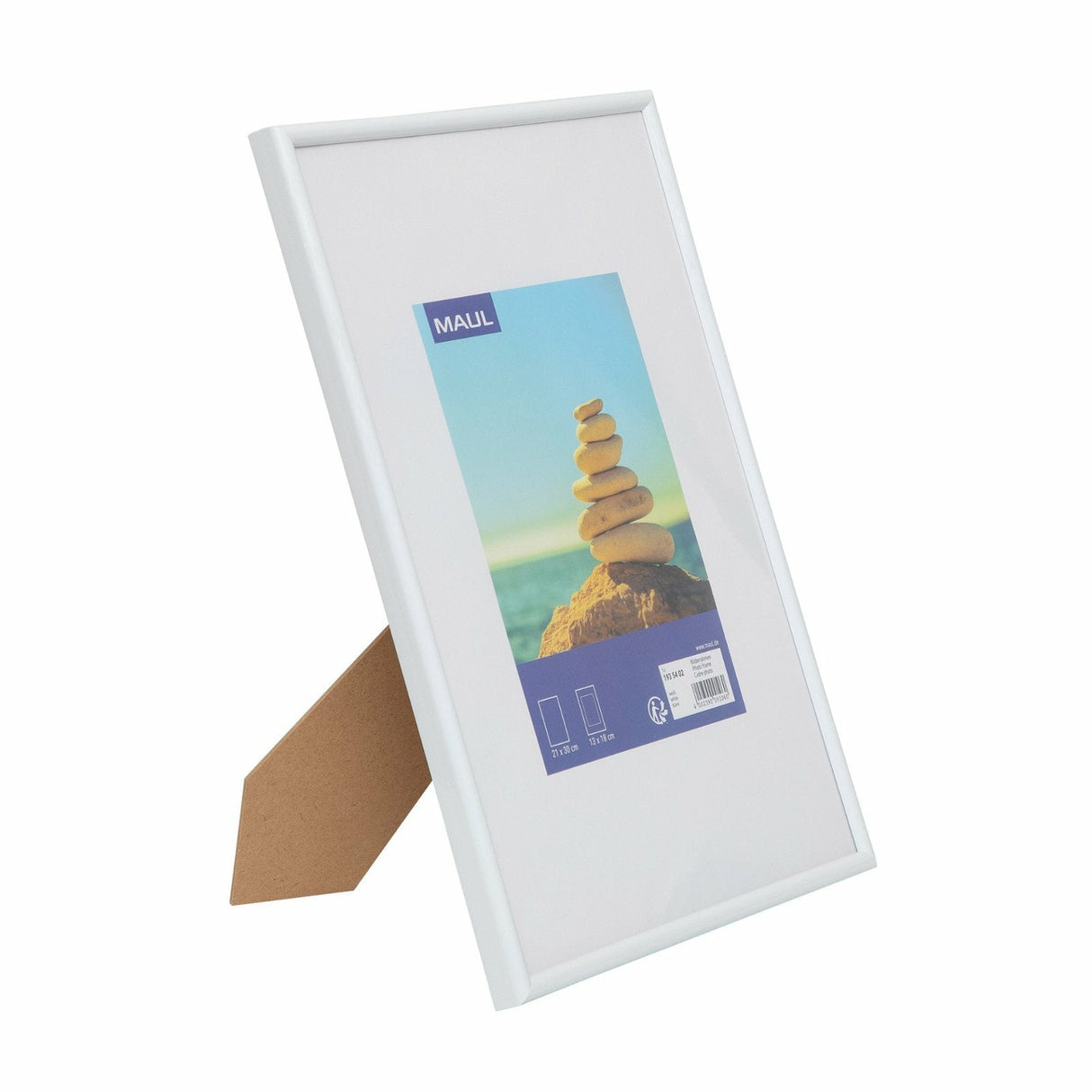 Maul Bilderrahmen Maulart Kunmmoff, 21 X 30 Cm, Blanco