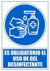 EAN 8429368573568 - Archivo 2000 6173-14 AZ señal de información Carta Azul, Blanco PVC 1 pieza(s) imagen 1