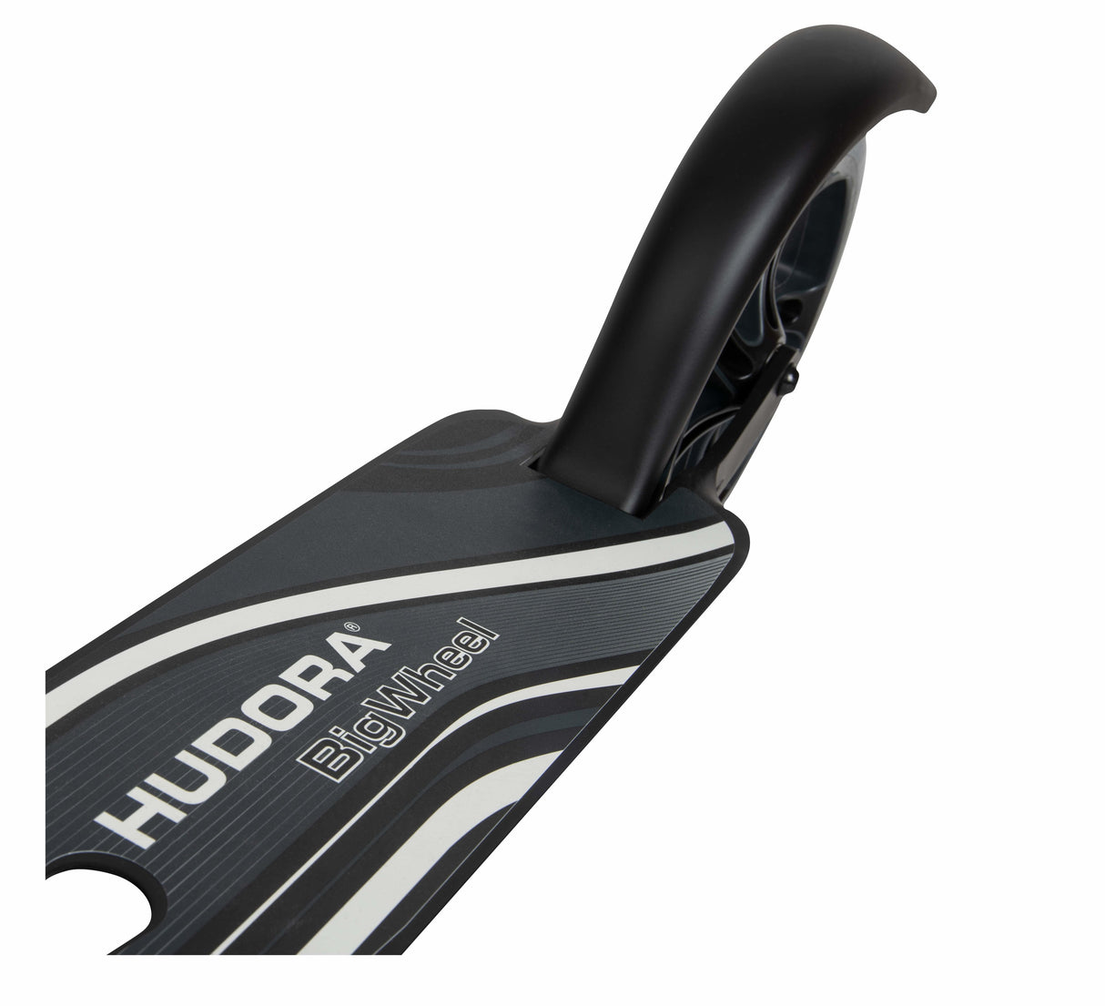 Hudora Bigwheel 205 Universal Patinete Clásico Negro, Blanco, Vespa Negro/Antracita, Universal, Patinete Clásico, Negro, Blanco, Cualquier Género, Asfalto, 100 Kg