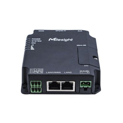 EAN 6974225032389 - Milesight UR32-L04AF-W-485 router inalámbrico Ethernet rápido Banda única (2,4 GHz) 4G Negro imagen 3