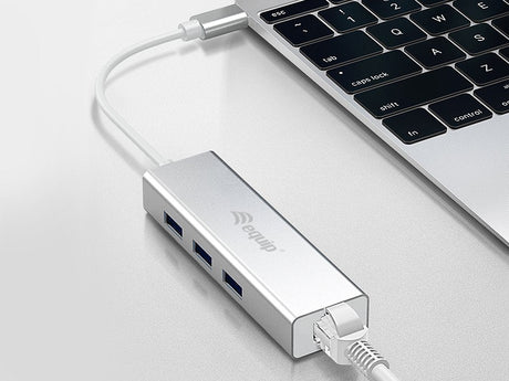 EAN 4015867225677 - Equip 133481 base para portátil y replicador de puertos USB 3.2 Gen 1 (3.1 Gen 1) Type-C Plata imagen 8