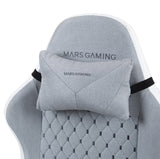 EAN 8435693112952 - Mars Gaming MGCXFSW silla para videojuegos Silla para videojuegos de PC Asiento acolchado Gris, Blanco imagen 7