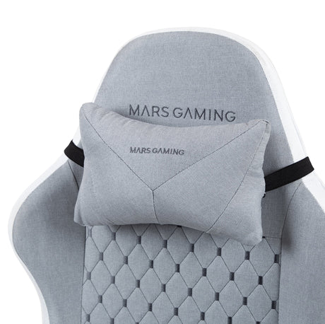 EAN 8435693112952 - Mars Gaming MGCXFSW silla para videojuegos Silla para videojuegos de PC Asiento acolchado Gris, Blanco imagen 7