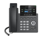 Grandstream Grp2612p [Teléfono Voip - Cuenta Sip 2x, Audio Hd, 16 Prog.Tl. + 4 Presets, 2xlan 100mbps, Poe]