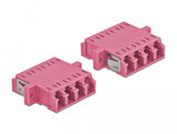 Lwl Kupplung Lc Quad Buchse Zu Lc Quad Buchse Multimode 2 Stück Violett