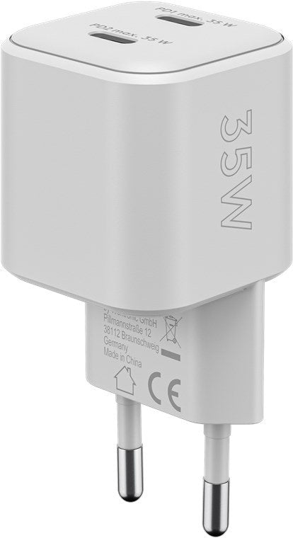 EAN 4040849753343 - Goobay 75334 cargador de dispositivo móvil Universal Blanco Corriente alterna Carga rápida Interior imagen 3
