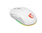 Raton Msi Clutch Gm11 White Gaming Raton,Usb