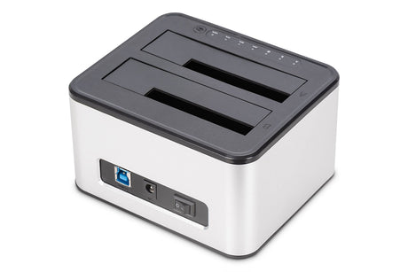 EAN 4016032498414 - Digitus DA-71540-2 base de conexión para disco duro USB 3.2 Gen 1 (3.1 Gen 1) Type-B Negro, Blanco imagen 2