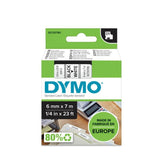 EAN 0071701436139 - DYMO D1 Standard - Black on White - 6mm cinta para impresora de etiquetas imagen 2