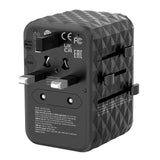 Cargador De Pared Universal Verbatim Uta-05 Gan Iii Toma De Corriente Universal 2xusb Tipo-C 2xusb 65w