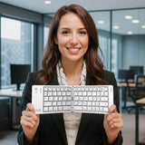 Inca Teclado Ibk-580bt Bt5.0, Faltbar, Schlank, Usb-C