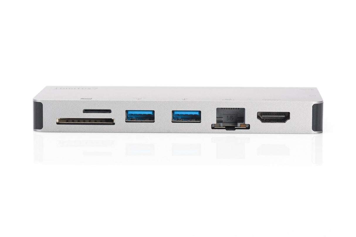 EAN 4016032450443 - Digitus DA-70866 base para portátil y replicador de puertos Alámbrico USB 3.2 Gen 2 (3.1 Gen 2) Type-C Pl imagen 2