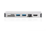 EAN 4016032450443 - Digitus DA-70866 base para portátil y replicador de puertos Alámbrico USB 3.2 Gen 2 (3.1 Gen 2) Type-C Pl imagen 2