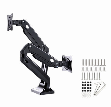 EAN 8716309127424 - Gembird MA-DA2-03 soporte para monitor 88,9 cm (35") Escritorio Negro imagen 7