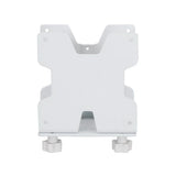 Ergotron Montaje Mini De Pc Instalable En Poste Instalable Debajo Del Escritorio Montable En Soporte De Pared Montable En Abrazadera Vesa Blanco Para Ergotron Nx Lx Dual Side-By-Side Arm
