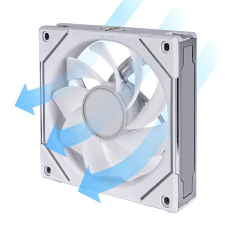 EAN 4718466013200 - Lian Li UF-RSLIN120-1W sistema de refrigeración para ordenador Carcasa del ordenador Ventilador 12 cm Bla imagen 6