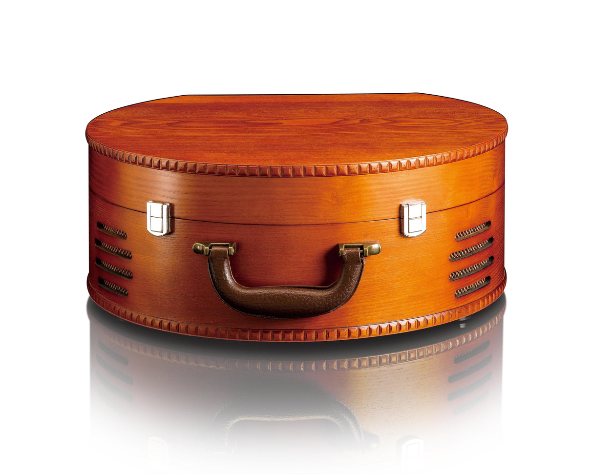 Lenco Tt-34, Tocadiscos De Tracción Por Correa, Automático, Marrón, Madera, 33,45,78 Rpm, 33,45,78 Rpm