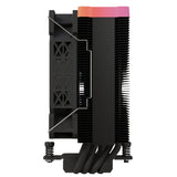 Refrigerador Nfortec Centaurus X2 Disipador Cpu Por Aire 4 Pipes Tdp 210w Negro
