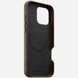 Nomad Traditional Leather Case Iphone 16 Pro Max Brown