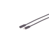 EAN 4017538138101 - S/CONN maximum connectivity 13-44025 cable USB USB 3.2 Gen 2x2 1 m USB C Negro imagen 1