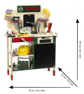 EAN 4009847087348 - Theo Klein Bosch wooden workbench imagen 3