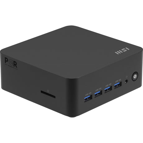 EAN 4711377371094 - MSI Cubi Z AI 8M-006BEU Cubo Negro 8845HS AMD SoC 3,8 GHz Altavoces incorporados imagen 2