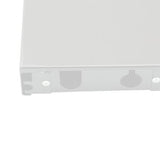 Fiber Front Panel 24 Sc-Duplex Or Lc-Quad, Gris Claro