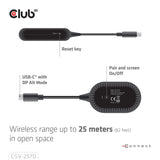 EAN 8719214473631 - CLUB3D CSV-2570 extensor audio/video Transmisor y receptor de señales AV Negro imagen 8