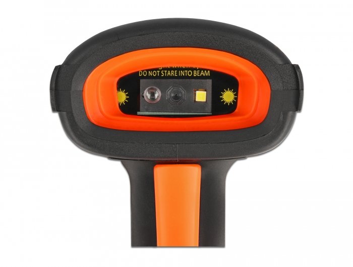 EAN 4043619905072 - DeLOCK 90507 lector de código de barras Lector de códigos de barras portátil 1D/2D CMOS Negro, Naranja imagen 3