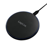 Base De Carga Inalambrica 10w Con Tecnologia Qi Negra