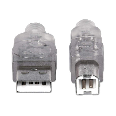 EAN 0766623333405 - Manhattan 333405 cable USB USB 2.0 1,8 m USB A Plata imagen 3