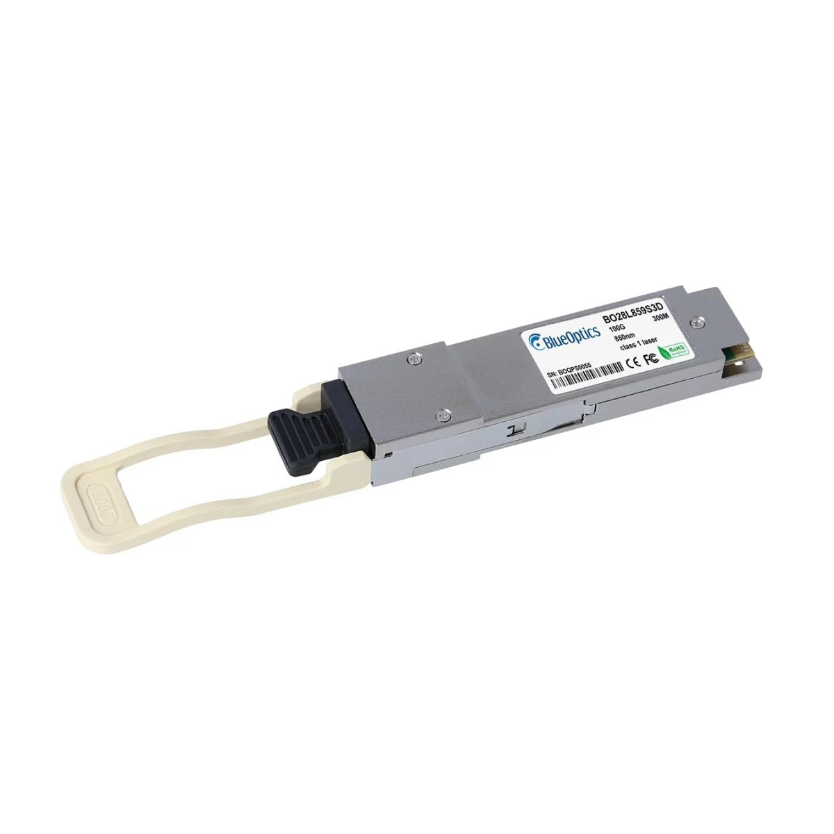 Blueoptics Hpe X140 Jg709a Blueoptics Bo25k859s3d Qsfp Transceiver, 40gbase-Esr4, Multimode Fiber, 4x850nm, 300 M
