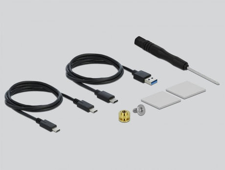 EAN 4043619426201 - DeLOCK 42620 caja para disco duro externo Caja externa para unidad de estado sólido (SSD) Azul imagen 5