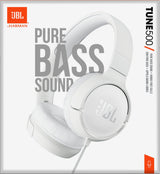 EAN 6925281939938 - JBL Tune 500 Auriculares Alámbrico Diadema Música Blanco imagen 7