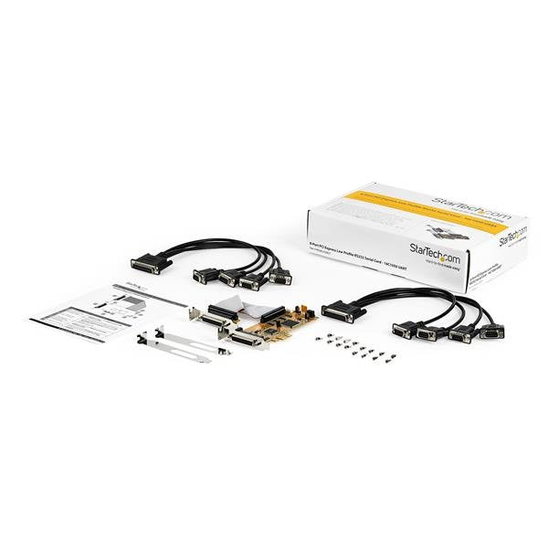 Startech.Com Tarjeta Pci Express De 8 Puertos Serie Con Uart 16550