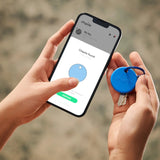 Chipolo Pop - Tracking Tag Compatible With Apple Find My On Iphone Or Find Hub On Android (Blue)