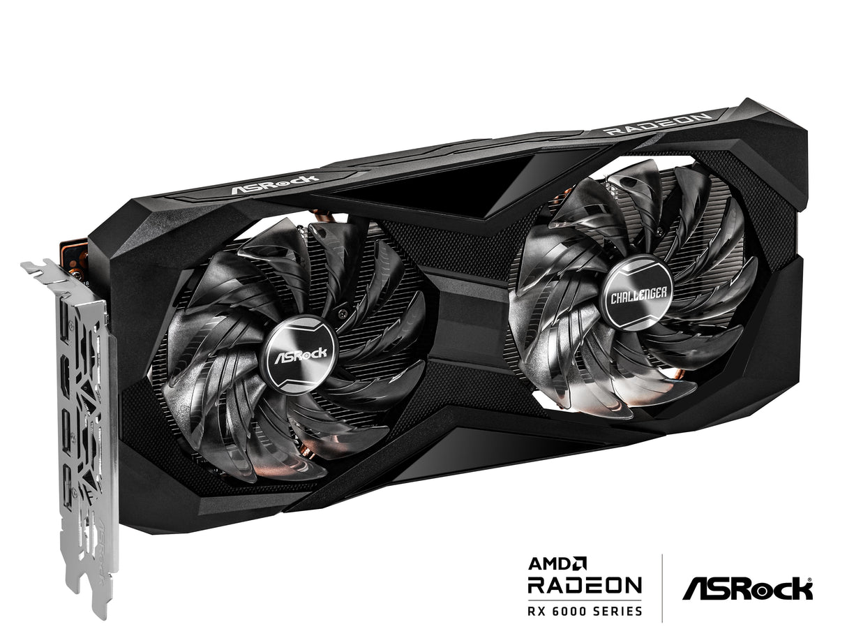 Tarjeta Grafica Asrock Rx6600 Cld 8gb Gddr6,Hdmi,Dp*3, 2s