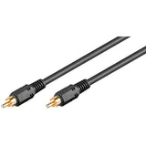 Goobay 50267, Rca, Rca, 2 M, Negro