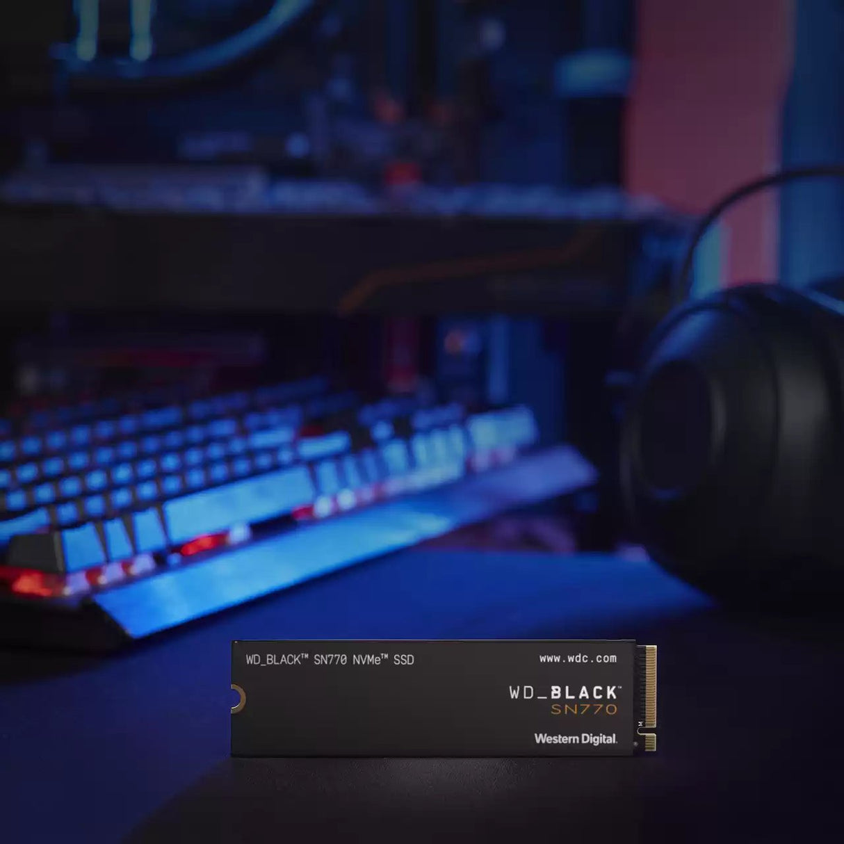 Ssd Western Digital Black Sn770 Nvme 500gb Pcie Gen4 16gt/S M.2 2280