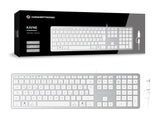 Conceptronic Usb Teclado Slim Usb-A/Usb-C Layout De Ws