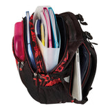 Herlitz Ultimate Graffiti Mochila Deportiva Negro, Rojo Poliéster