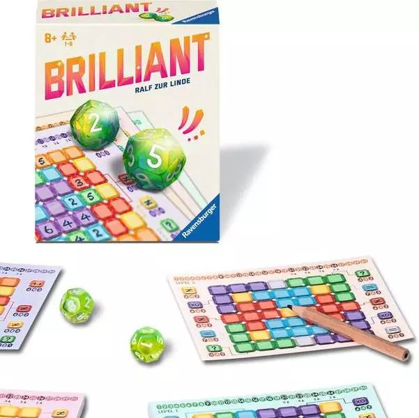 Ravensburger Brillante, Juego De Dados 23491