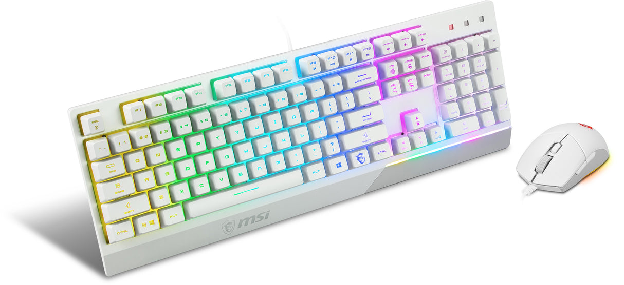 EAN 4719072813895 - MSI VIGOR GK30 teclado Ratón incluido Juego USB QWERTY Internacional de EE.UU. Blanco imagen 1