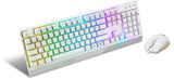 EAN 4719072813895 - MSI VIGOR GK30 COMBO WHITE US teclado Ratón incluido Juego USB QWERTY Italiano Blanco imagen 1