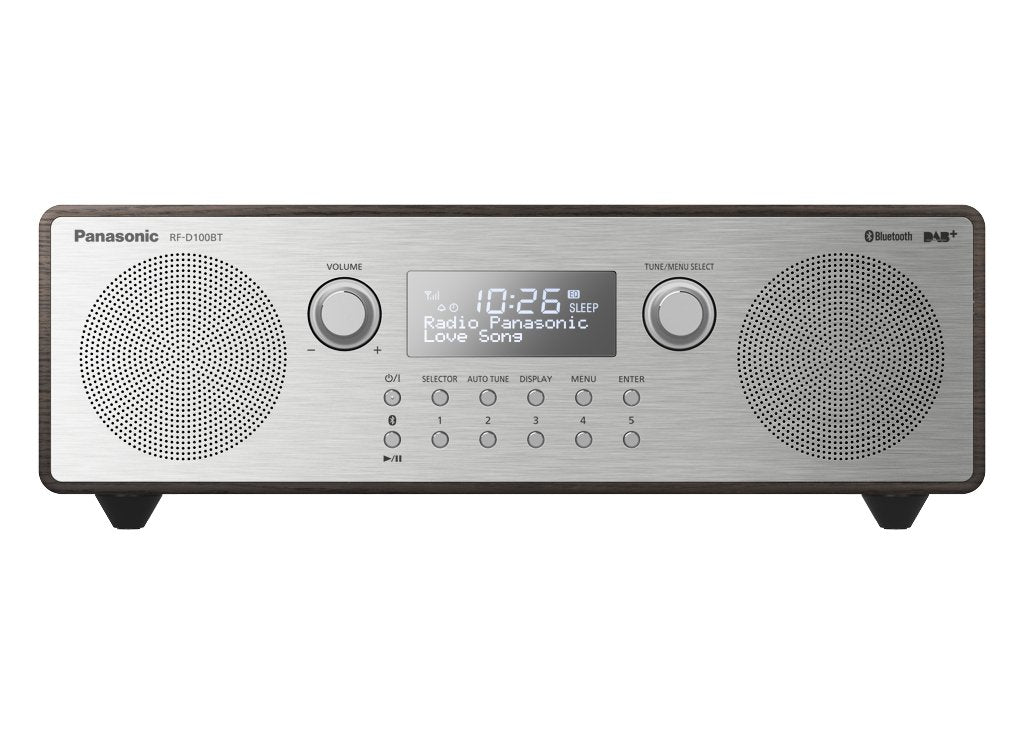 EAN 5025232879618 - Panasonic RF-D100BT Portátil Digital Negro, Gris imagen 2