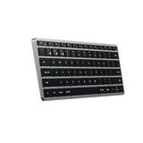 Satechi Slim X1 Teclado Oficina Bluetooth Qwerty Inglés Negro, Gris