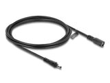 Delock Dc Cable Alargador 5,5 X 2,5 Mm St > Bu 2m Negro