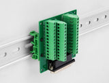 Delock D-Sub Hd 44 Pin Stecker Zu Terminalblock Fur Hutschiene