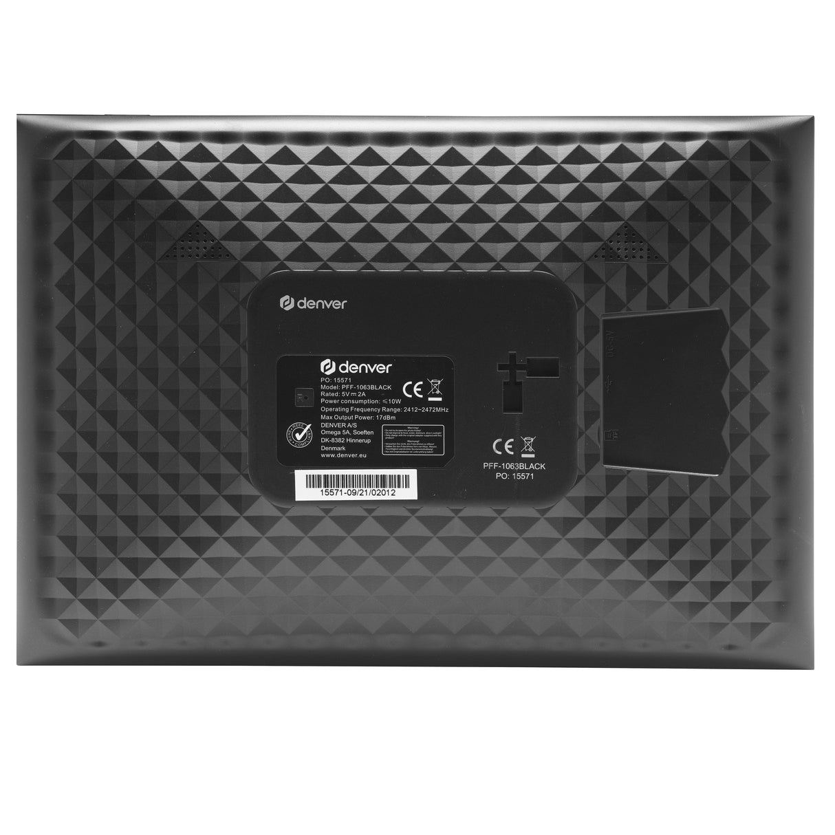 Denver Frameo Pff-1063 Mkii Schwarz 25,4cm (10,1 ) 16gb