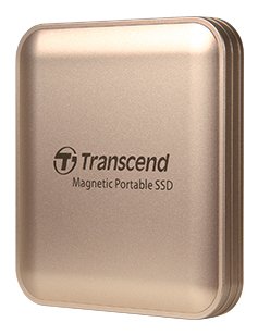 Transcend Portable Ssd       4tb Magnetic R/W 2000/2000 Rose Gold